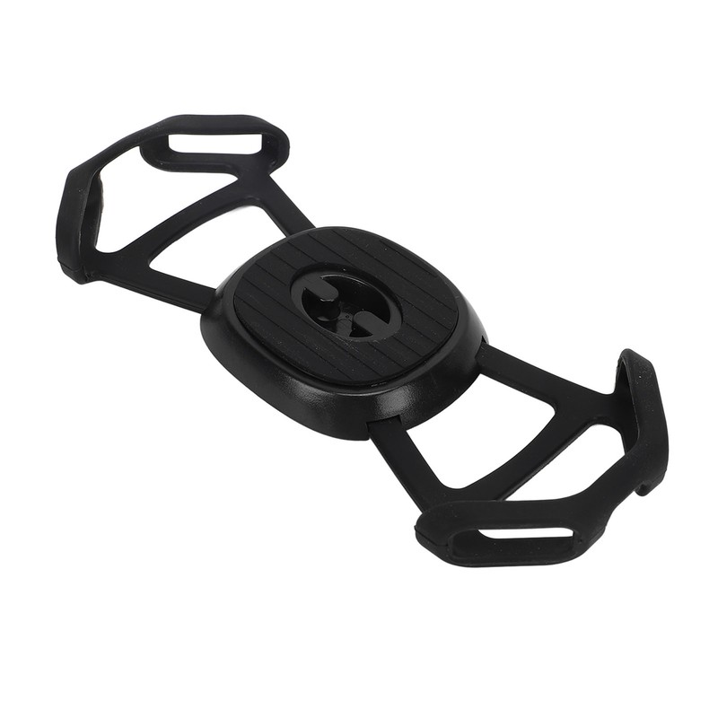 Bike Phone Holder Silicone Shockproof Black Bike Phone Bracket Mount