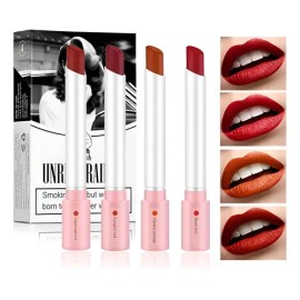 Kit Labiales Mate Lana Del Rey 4 Tonos De Rojo Lápiz Labial                                                                                           