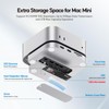 PULWTOP 9 in 1 USB C Hub for Mac Mini