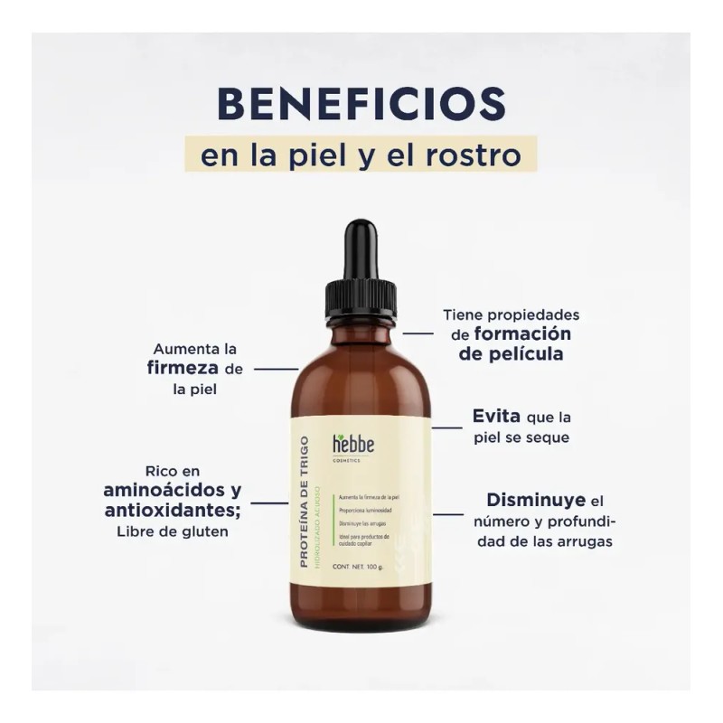 Proteina De Trigo Cosmetica Capilar 100g