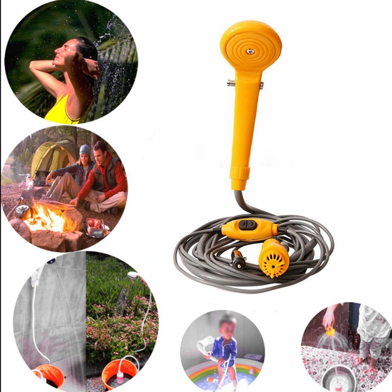 Car Shower Adjustable Water Volume Portable Outdoor Shower for Pet