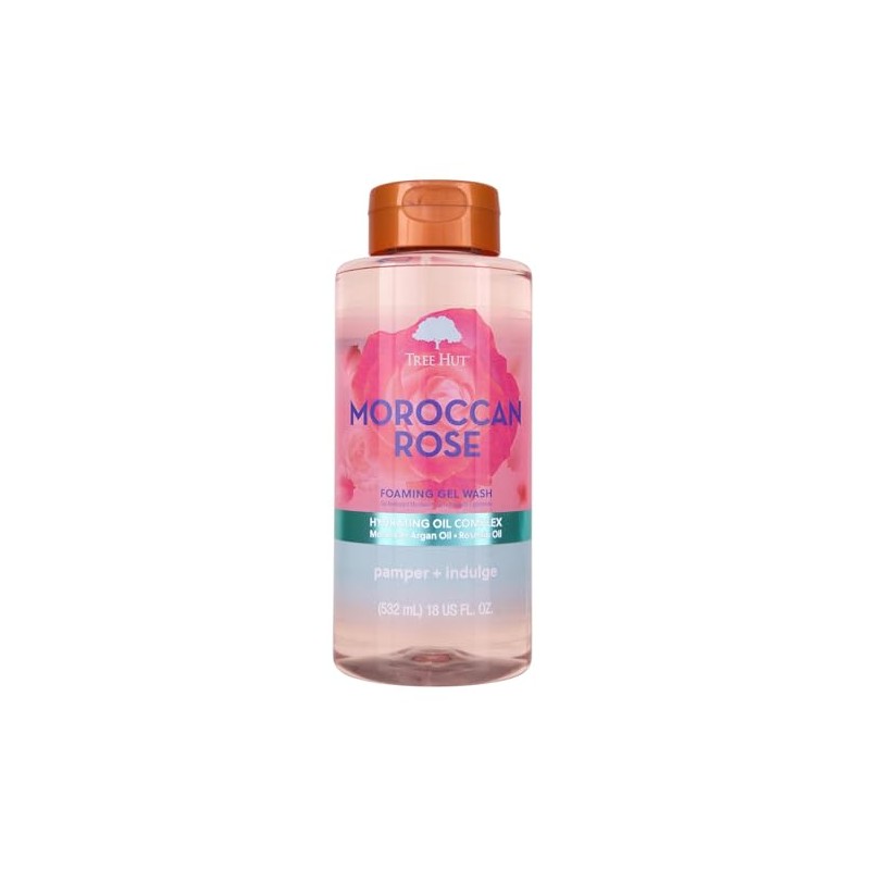 Tree Hut Moroccan Rose Foaming Gel Wash
