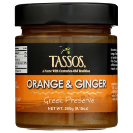 Tassos Orange and Ginger Greek Marmalade (9.15 oz)
