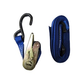 Tie Down Ratchet Strap 0.8T 5M x 25MM X1 (Cargo Lashing Rack Load S Hook 800KG)