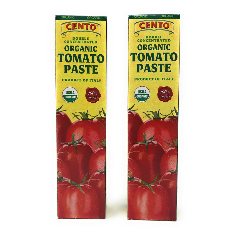 Cento Double Concentrated ORGANIC Tomato Paste - 2/ 4.56 oz