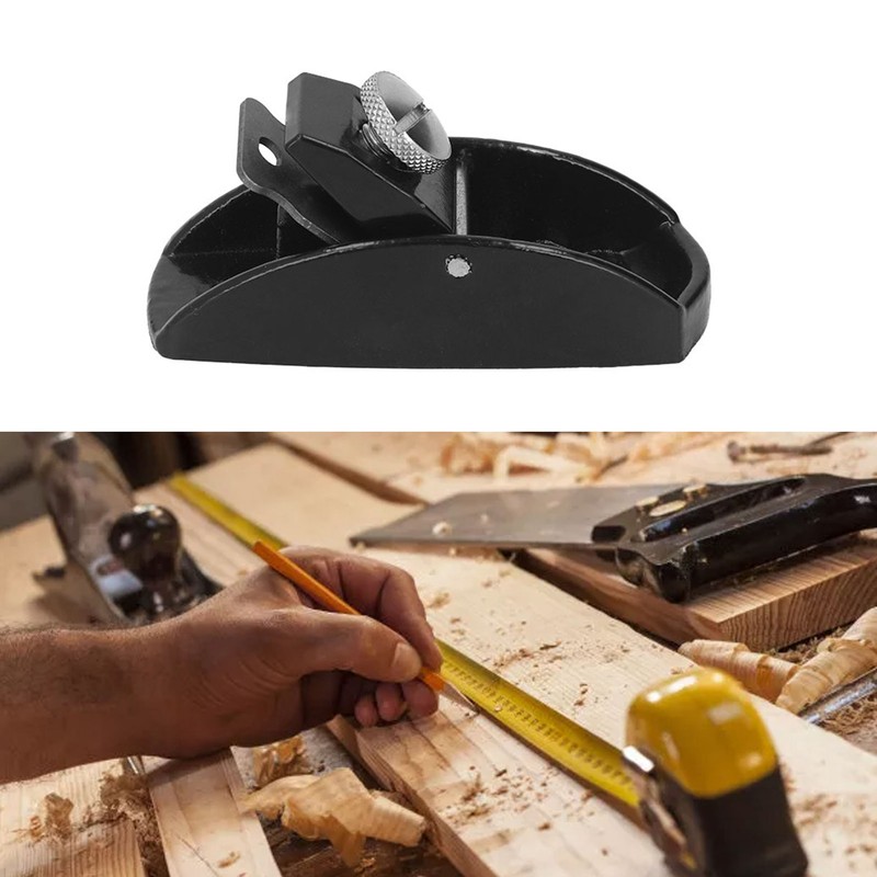 Mini Wood Planer Carbon Steel Cutting Depth Adjustable Incisive European