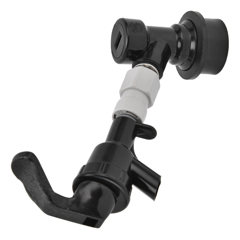 Beer Dispenser Plastic Black Portable Beer Tap Faucet for Outdoor