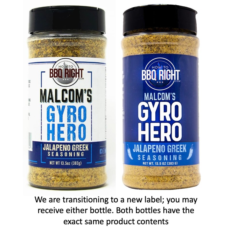 Malcom's Gyro Hero Jalapeno Greek Seasoning | Add a Tasty