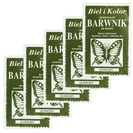 5 x 10 g Batik Fabric Dye Fabric Dye, Please Choose Colour Mix, Colour: Olive Green