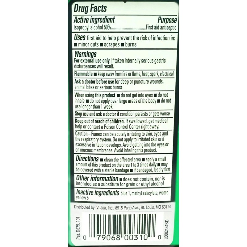 Swan 50% Wintergreen Isopropyl Alcohol, 16 Oz.