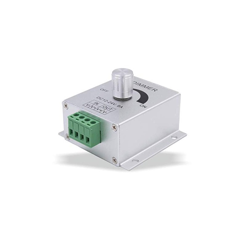 LED PWM Dimmer for LED Stripes DC12V-24V 8A Continuous Regulator