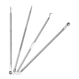 Blackhead Remover Pimple Popper Tool Kit for Pimple Blemish Comedone Acne Zit Whitehead Face Chin Noze Forehead Cheek Body VCXN