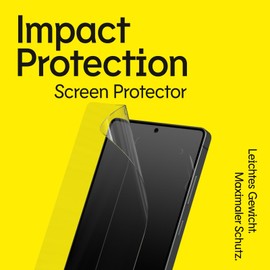 RhinoShield Screen Protector Compatible with [Galaxy S25 Plus] | Impact Protection - Heavy Duty Impact Absorption / Dispersion Technology - Transparent and Resistant to Fingerprints and Scratches