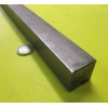 Basic 12L14 Square Carbon Steel Bars, 1 1/8" Square x