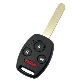 4 Buttons Keyless Entry Remote Car Key Fob Fit for 2008 2009 2010 2011 2012 2013 2014 Honda Accord Coupe CRV Fit Acura TL TSX ZDX (MLBHLIK-1T) (1)