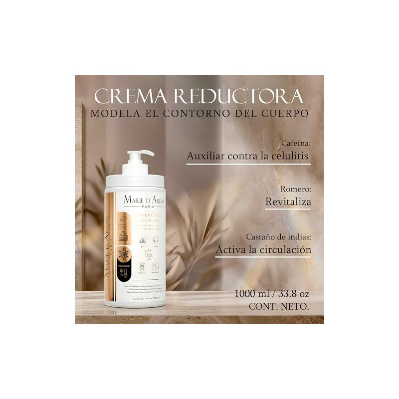 Kit Moldeador de Cuerpo y Reafirmante Marie d'Argan, Reductor de