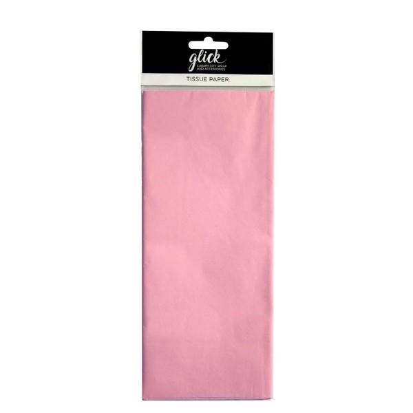 Glick Four Sheets of Light Pink Tissue Paper, Each Sheet