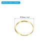 PATIKIL Mini Split Rings, 400 Pack 12mm/0.5" OD Split Circular