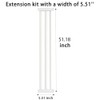 SHYUJAJIE 51.18" Tall Dog Gate 5.51" Wide Extension Kit for