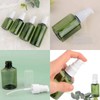Green Portable Empty Conditioner Bottle Essence Bottle 100ml 5ea