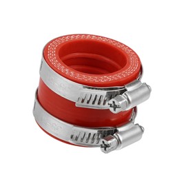 TUCKBOLD 35mm ID Red Carburetor Adapter Intake Pipe Boot Interface - 1Pcs Item Replacement Automotive Parts