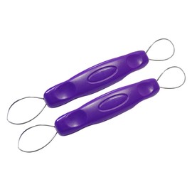 DOITOOL 2pcs Grape Peelers Stainless Steel Grape Peeling Tool Double-Headed Design Easy to Use and Clean for Efficient Kitchen Gadget for Fruit Preparation