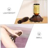 Ipetboom 2pcs Belly Massage Brush Wood Massage Lymphatic Massager for