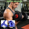 4 Pcs Barbell Clamps, 30 mm Ol ympic Barbell Clips(4