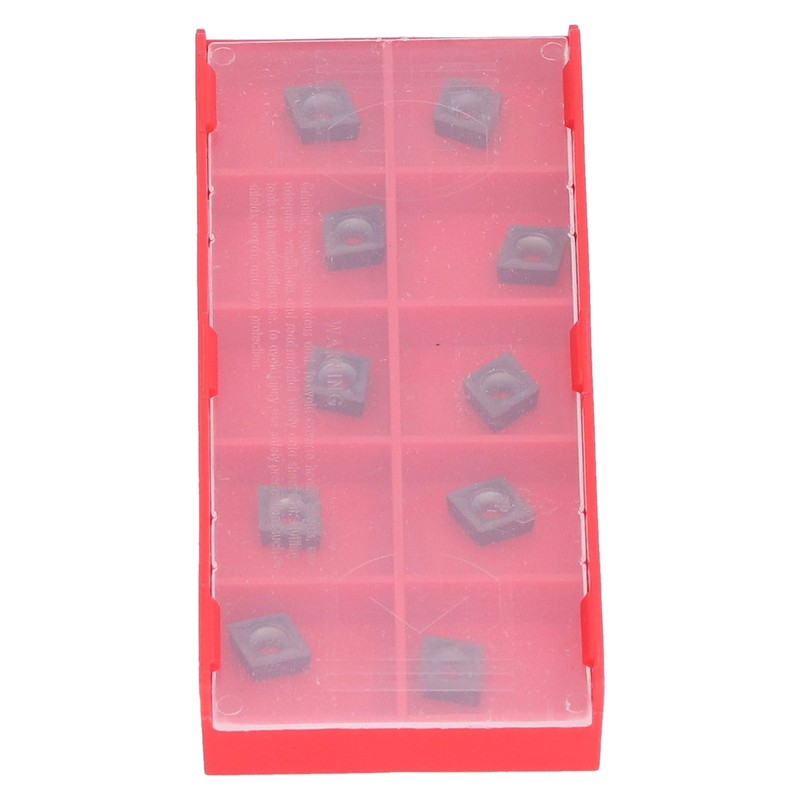 10Pcs CNC Turning Inserts Carbide Blade Replacement Lathe Metal Cutting