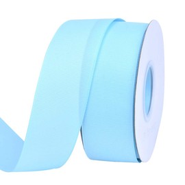Ribest 1 1/2 inch Light Blue Grosgrain Ribbon 25 Yards Per Roll for Crafts Bow Maker Wreaths Gift Wrapping Baby Hair Accessories Wedding