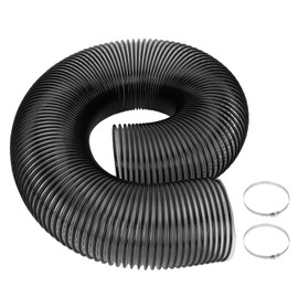 69860 Lawn Vacuum Hose Replacement for Agri-Fab 41882, Compatible with Mow-N-Vacs & Chip-N-Vacs 45-0577/45-0578/45-0567, 6 Inch Leaf Vacuum Hose 6" x 84" Flexible, Heavy-Duty Plastic, Cut-to-Fit