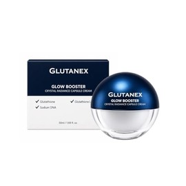 Glutanex Glow Booster Capsule Cream 1.7 fl oz – Niacinamida e hidratante facial hidratante con glutatión, cuidado diario ligero