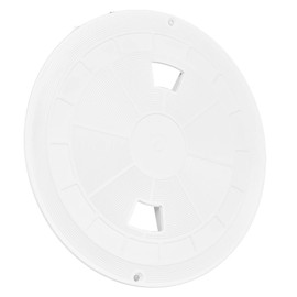 Skimmer Lid, 10" Swimming Pool Skimmer Cover Deck Lid Pool Skimmer Lid Replacement, Skimmer Valve Lid Replacement Pool Filter Cover for Swimming Pool and Spa Skimmer