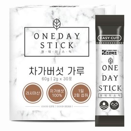 차가버섯 분말 가루 스틱 30포 x 2g Chaga Mushroom Powder Stick 30 Pack x 2g
