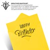 Netuno 25 Folding Cards Blank with Envelope Double Cards Black