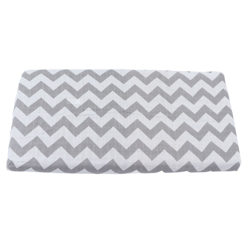 2Pcs Baby Crib Sheets Cotton Yarn Detachable Print Fitted Crib