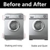 FEPITO 12PCS Shock Absorbing Washer Pads Rubber Mats Universal Silent