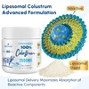 Liposomal Bovine Colostrum Powder Supplement 2500 mg, Higher Absorption Than