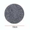 6 PCS Gray Felt Coasters, 10cm Round Felt Coasters, Heat