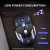 Uciefy Q85 Rechargeable Wireless Gaming Mouse, 2.4G LED Optical Silent