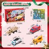 Advent Calendar 2025 Alloy Car Toys for Kids Advent Countdown