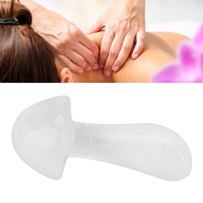 Mushroom Shape Massage Stones Gua Sha Massage Jadestone Scraping Stone