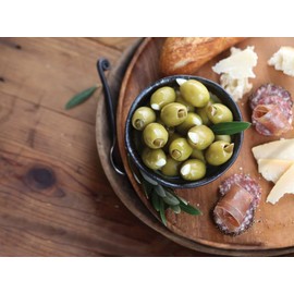Mezzetta Stuffed Olives (2 Pack) | Garlic Stuffed Olives 10 oz, Jalapeño Stuffed Olives 10 oz