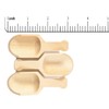 Perfect Stix Scoop 3-10ct Mini Wood Scooper, 3" Long x