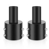 DoubleFill 2 Pcs Slip Fitter Light Pole Tenon Adapter for
