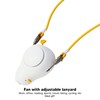 Hanging Neck Fan Adjustable Lanyard Cute Duck Cartoon Shape Hands