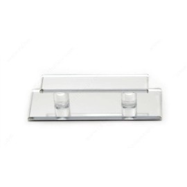 Richelieu D010201 Eclectic Acrylic Pull - D010/GMP17 Mirror/Clear Adhesive
