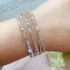 ZMANYIJEW Sparkle Crystal Rhinestone Cuff Bracelet Multilayer Arm Cuff Bangle
