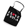 I Love Pietra Matching Girlfriend & Boyfriend Pietra Name Tote