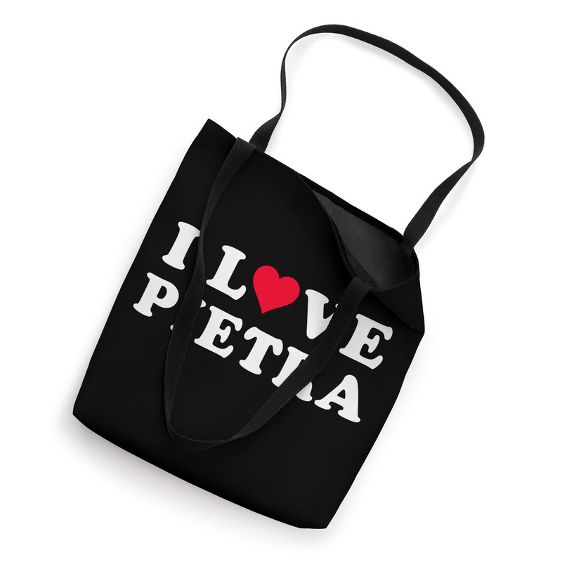 I Love Pietra Matching Girlfriend & Boyfriend Pietra Name Tote